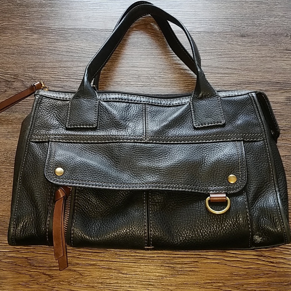 Fossil shoulder bag leather handbag